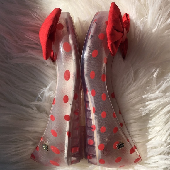 Melissa Ultragirl Minnie Mouse Polka Dot Flats - Picture 6 of 12